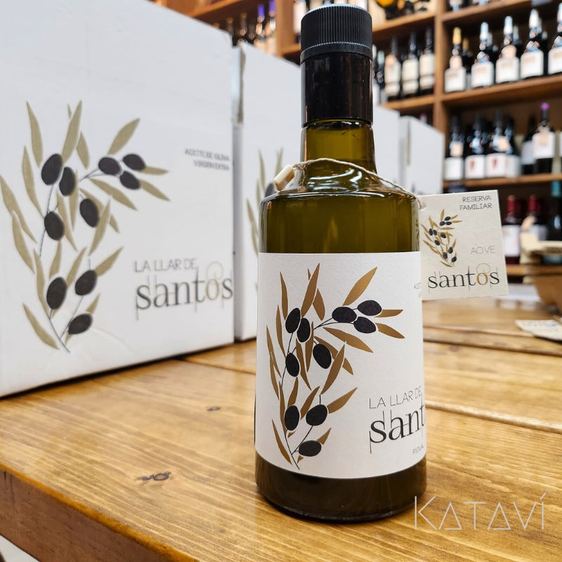 Santos-ARBEQUINA-ACEITE DE OLIVA VIRGEN EXSTRA-Olivenolja